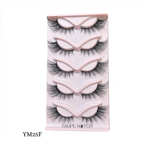 False Eyelashes 5 Pair from Shein