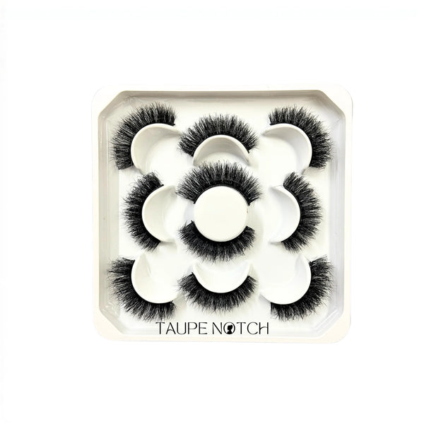 False Eyelashes 5 Pair from Shein
