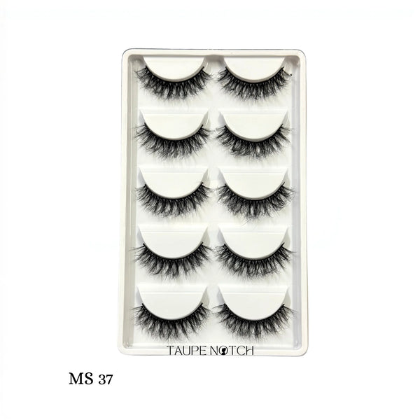 False Eyelashes 5 Pair from Shein