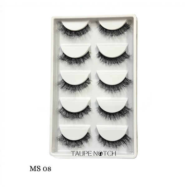False Eyelashes 5 Pair from Shein