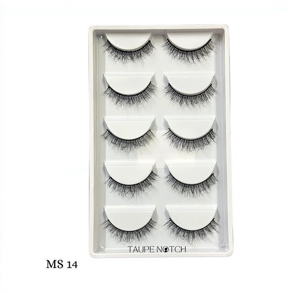 False Eyelashes 5 Pair from Shein