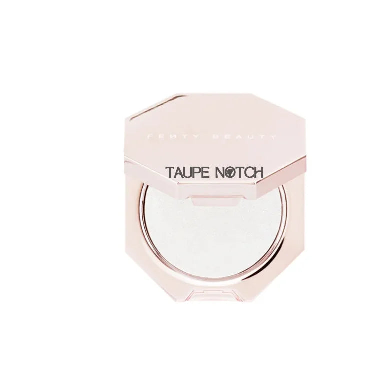Fenty Beauty Diamond Bomb All-Over Diamond Veil in taupe notched compact