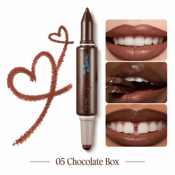 Dual lip stick and liner, Chocolate Box shade