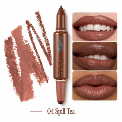 Fwee Long-Lasting Dual Coloring Stick Lip+Liner