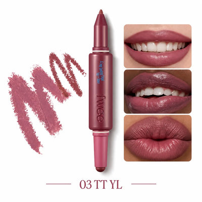 Fwee Long-Lasting Dual Coloring Stick Lip+Liner
