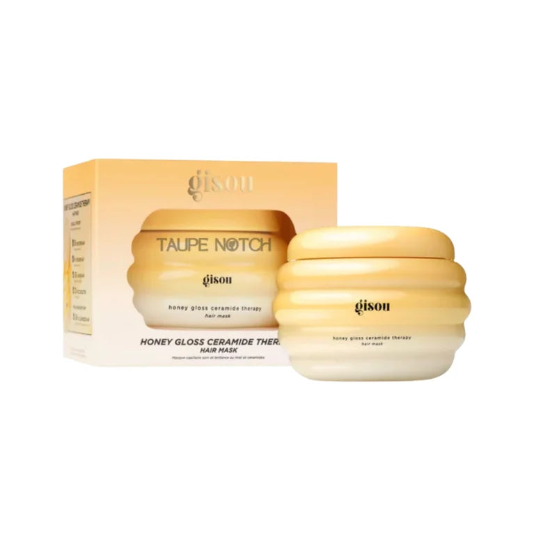 Gisou Ceramide Therapy Hair Mask in 230ml jar, smooth and nourishing hair treatment with natural ingredients
