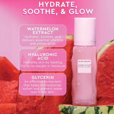 Glow Recipe Watermelon Glow Pink Juice Oil-Free Refillable Moisturizer