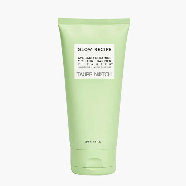 Glow Recipe avocado ceramide moisture barrier cleanser, green squeeze tube, 150 mL