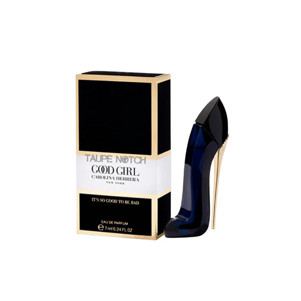 Carolina Herrera Good Girl Eau de Parfum 7 ml dark blue glass bottle and box