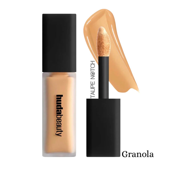 Luminous matte concealer bottle and wand with Granola swatch