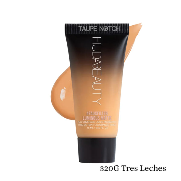Huda Beauty #FauxFilter Luminous Matte Foundation 15 ml 320g tres leches price in bangladesh,Huda beauty foundation,Huda beauty fauxfilter luminous matte foundation,Huda beauty fauxfilter matte foundation mini tres leches,authenic cosmetics store in bangladesh, 100% original product in bangladesh, taupe notch, sephora in bangladesh. 