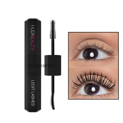 Huda Beauty LEGIT LASHES Double-Ended Volumizing and Lengthening Mascara