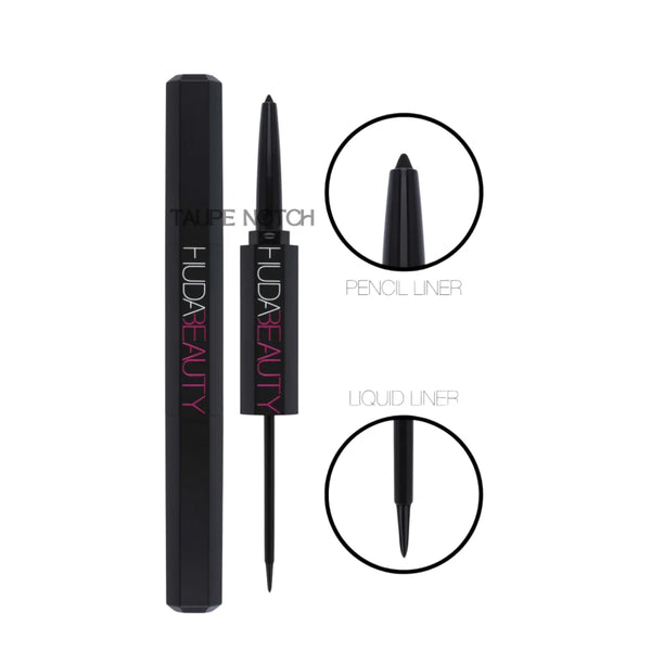 Huda Beauty life liner duo, Huda Beauty black kalaj, very black and long lasting kajal in bangladesh, authetic Makeup store in bangldes, sephora in bd, best kajal and eyeliner for sensitive eyes