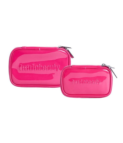 Huda Beauty Pink Makeup Bag Set – 2pc