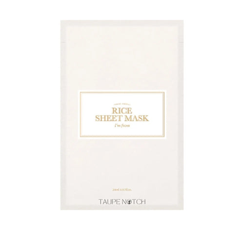 I'M FROM
Rice Sheet Mask- 1 Sheet 20 Ml