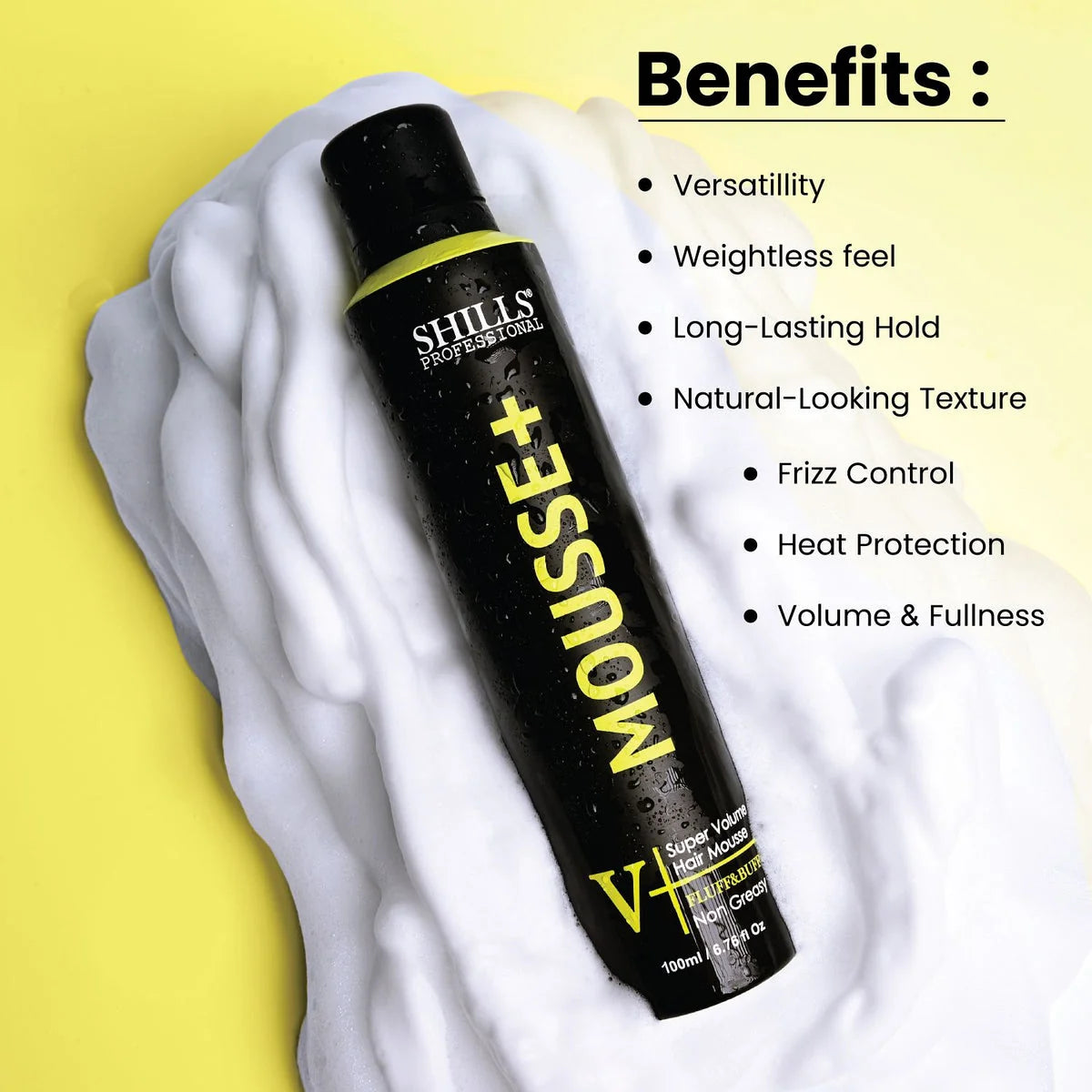 Shills Hair Mousse+ 100ml