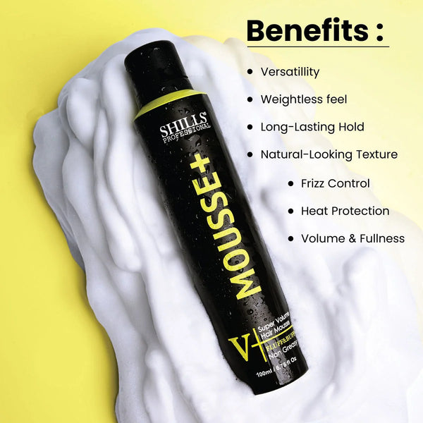 Shills Hair Mousse+ 200ml