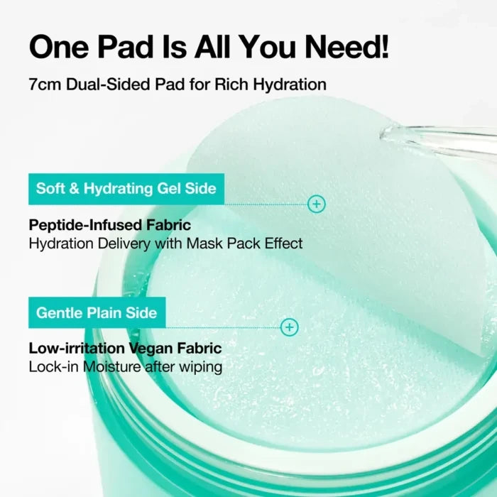 ANUA PDRN 100 Hyaluronic Acid Glow Pad (60 pads)