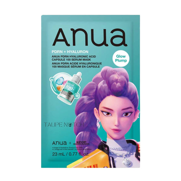 ANUA
PDRN Hyaluronic Acid Capsule 100 Serum Mask 23 ml | Anua K-Pop Demon Hunters