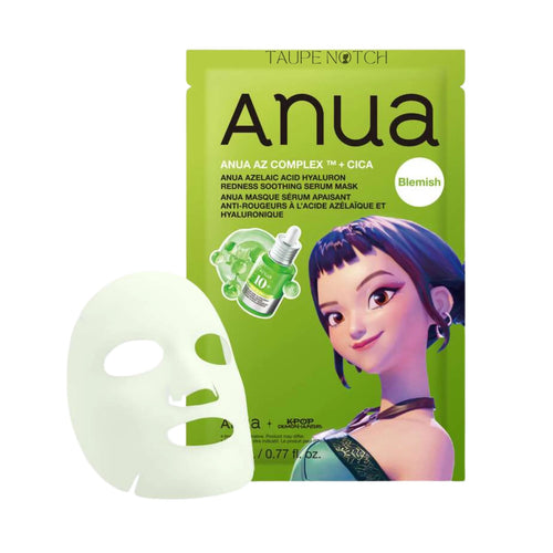 ANUA
Azelaic Acid Hyaluron Redness-Soothing Serum Mask 23 ml | Anua K‑Pop Demon Hunters