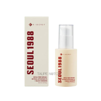 KSECRET SEOUL 1988 Serum Retinal Liposome 2% + Black Gingeng 30 ml