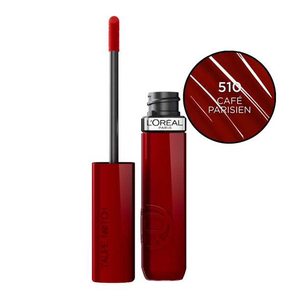 L'Oréal Infallible Lacque Resistance liquid lipstick in Café Parisien (510) shade