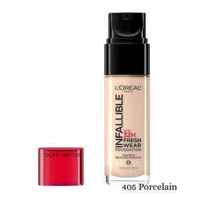 Loreal Paris Makeup Infallible Up to 32 Hour Fresh Wear Lightweight Foundation