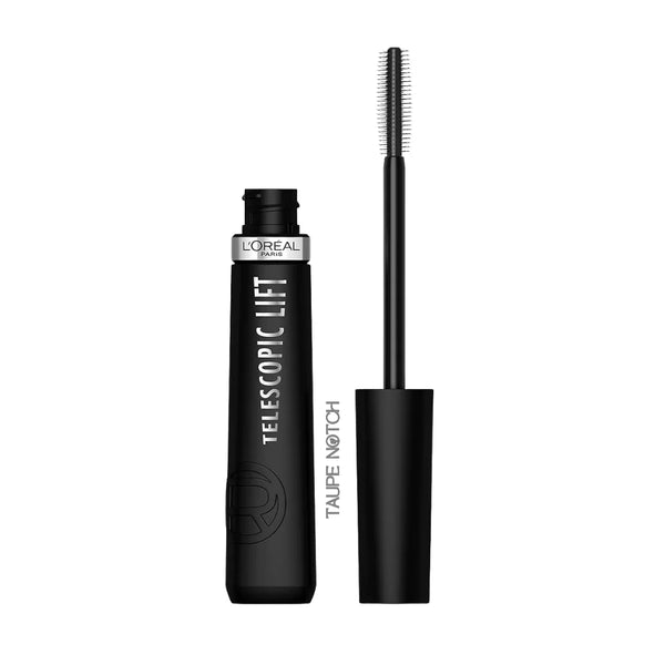 L'Oréal Paris telescopic lift mascara with wand, black tube