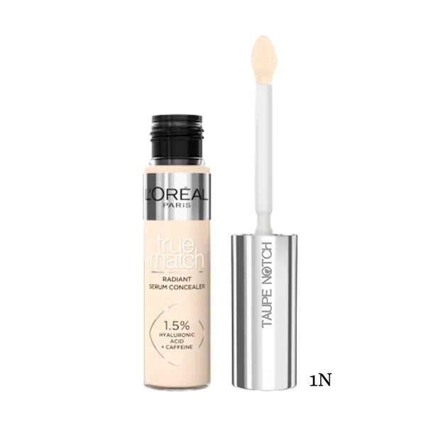 L'Oreal Paris True Match Radiant Serum Concealer 1n price in bangladesh,Loreal concealer,Loreal true match serum concealer,Loreal paris true match 
1n concealer,authenic cosmetics store in bangladesh, 100% original product in bangladesh, taupe notch, go go gorgeous, lavishta. sephora in bangladesh. 