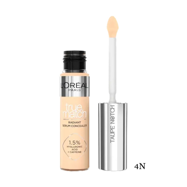 L'Oreal Paris True Match Radiant Serum Concealer 4n price in bangladesh,Loreal concealer,Loreal true match serum concealer,Loreal paris true match 4n concealer,authenic cosmetics store in bangladesh, 100% original product in bangladesh, taupe notch, go go gorgeous, lavishta. sephora in bangladesh. 