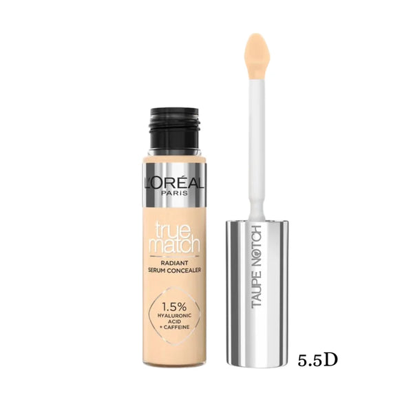 L'Oreal Paris True Match Radiant Serum Concealer 5.5d price in bangladesh,Loreal concealer,Loreal true match serum concealer,Loreal paris true match 5.5d concealer,authenic cosmetics store in bangladesh, 100% original product in bangladesh, taupe notch, go go gorgeous, lavishta. sephora in bangladesh. 