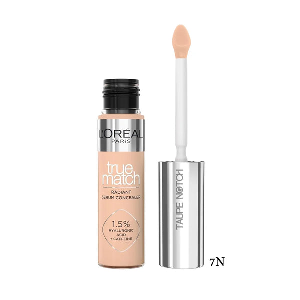 L'Oreal Paris True Match Radiant Serum Concealer 7n price in bangladesh,Loreal concealer,Loreal true match serum concealer,Loreal paris true match 7n concealer,authenic cosmetics store in bangladesh, 100% original product in bangladesh, taupe notch, go go gorgeous, lavishta. sephora in bangladesh. 