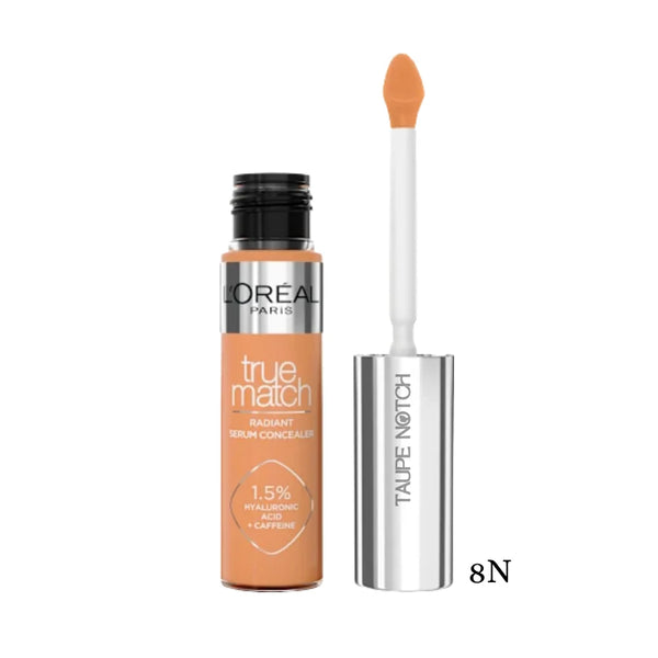 L'Oreal Paris True Match Radiant Serum Concealer 8n price in bangladesh,Loreal concealer,Loreal true match serum concealer,Loreal paris true match 8n concealer,authenic cosmetics store in bangladesh, 100% original product in bangladesh, taupe notch, go go gorgeous, lavishta. sephora in bangladesh. 