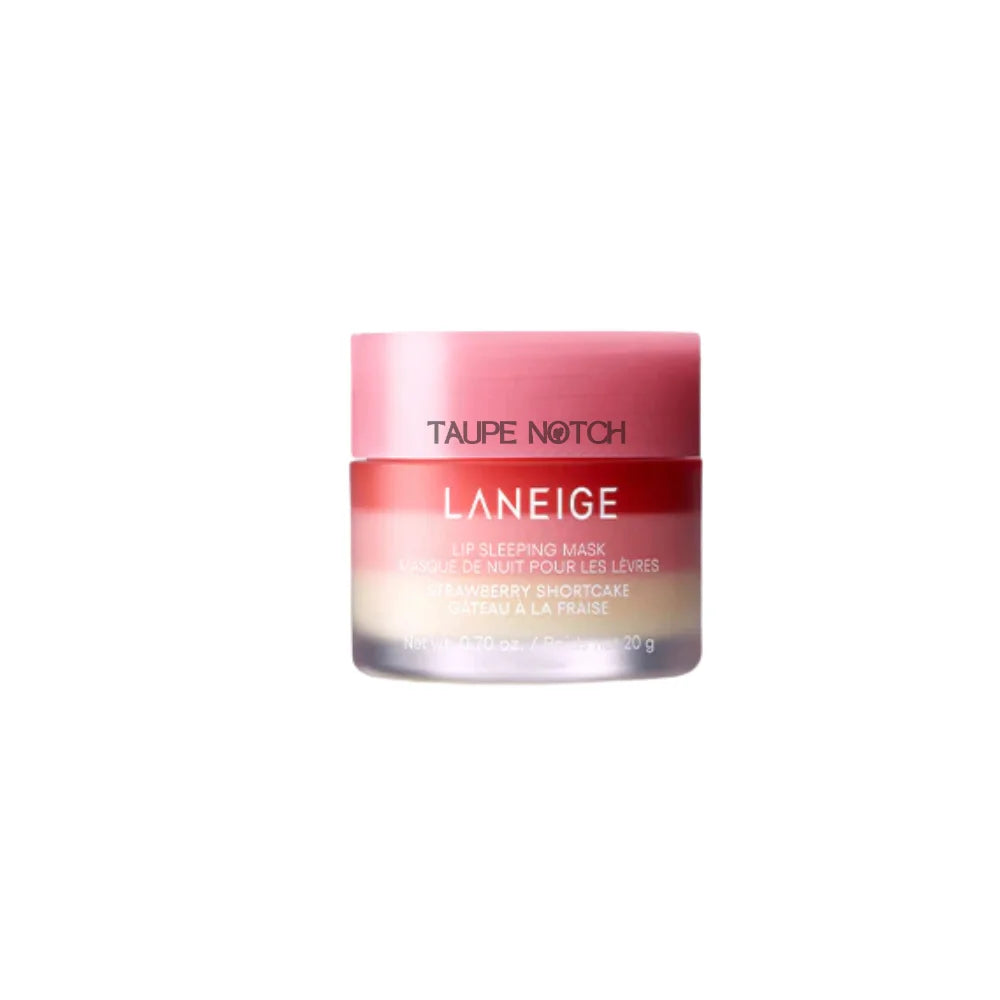Laneige Lip Sleeping Mask jar in pink and dark pink, 20 g.
