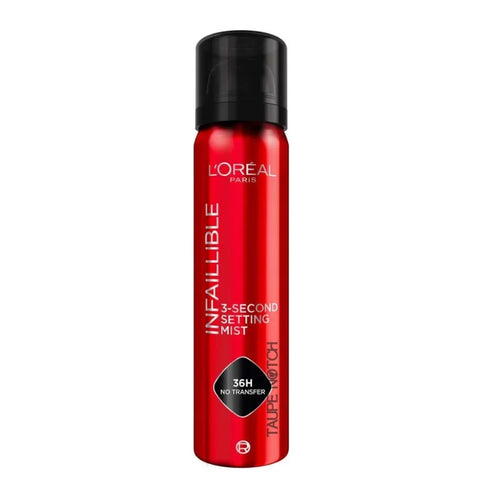 LOREAL 3 SECOND SETTING MIST WITH MICROFINE, UP TO 36H WEAR