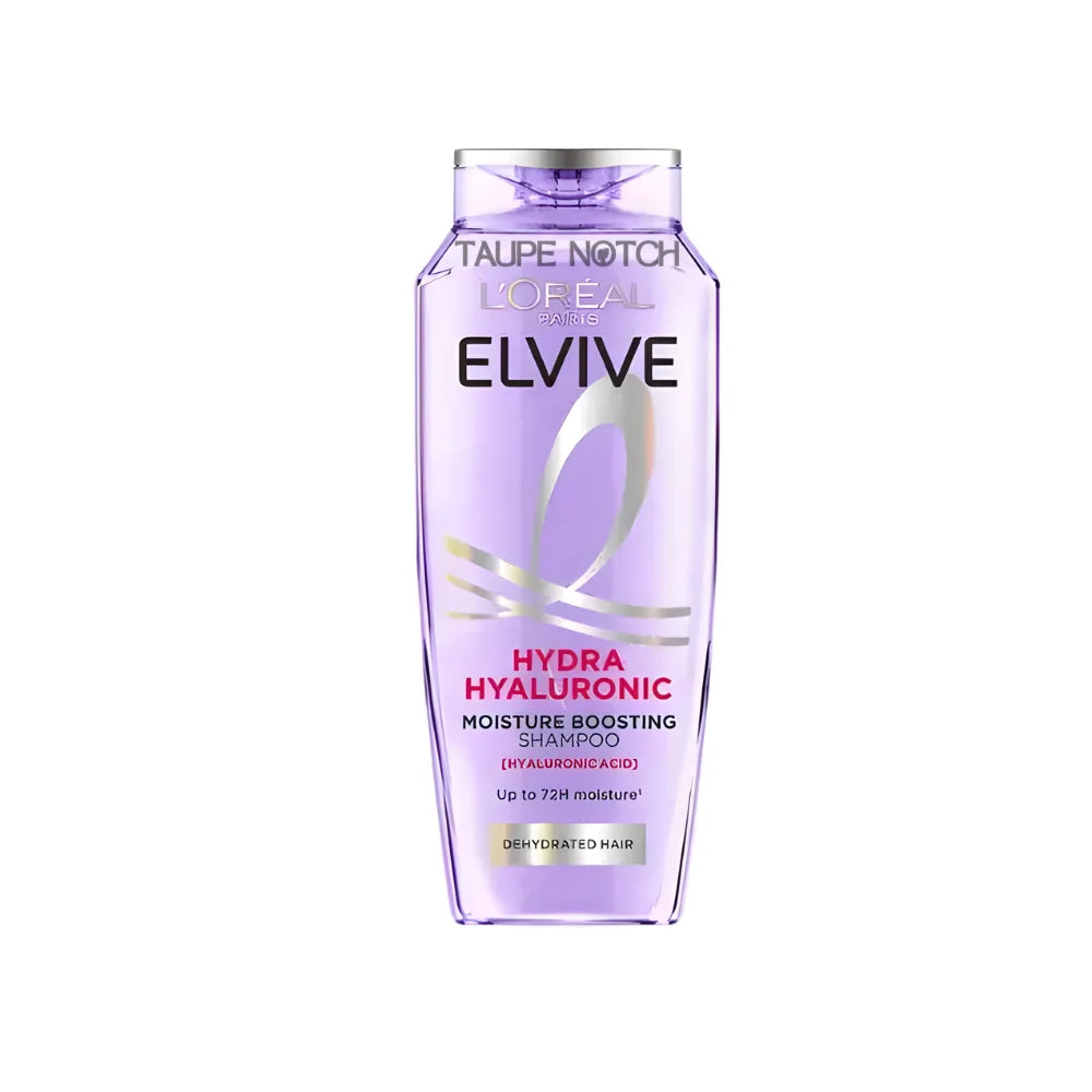 L'Oréal Elvive Hydra Hyaluronic moisture boosting shampoo bottle, 250 ml