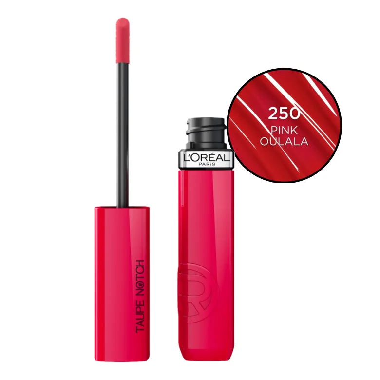 LOREAL PARIS Infallible lacquer lipstick, shade 250 Pink Oulala