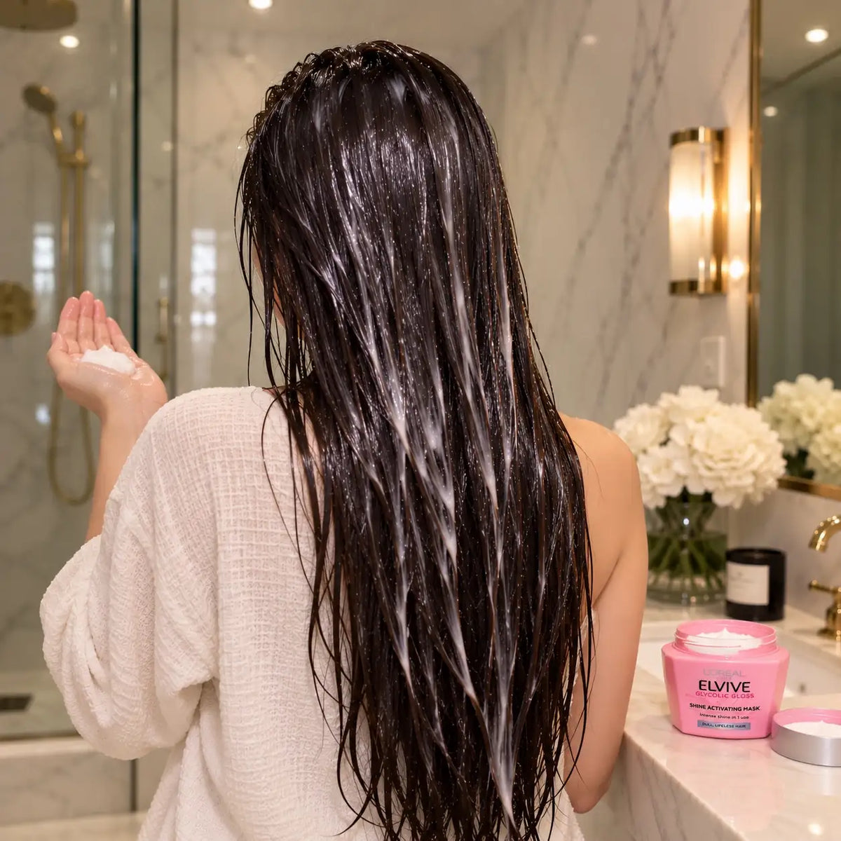 Loreal Elvive Glycolic Gloss Shine Activating Mask