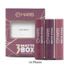 MARS Matte Box Set of 3 Lipsticks - 03 Plums