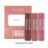 MARS Matte Box Set of 3 Lipsticks - 05 Blushed & Nudes