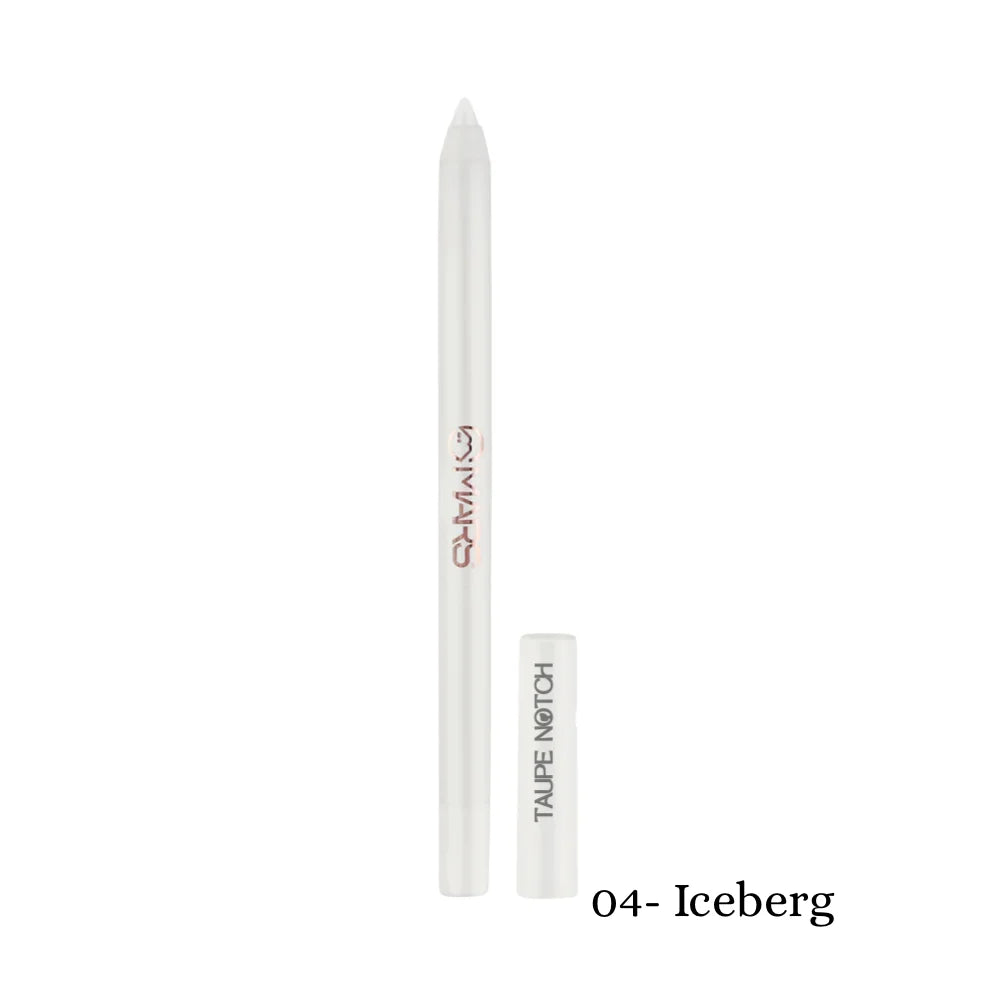 MARS Smooth Glide kajal pencil in white, shade 04 Iceberg