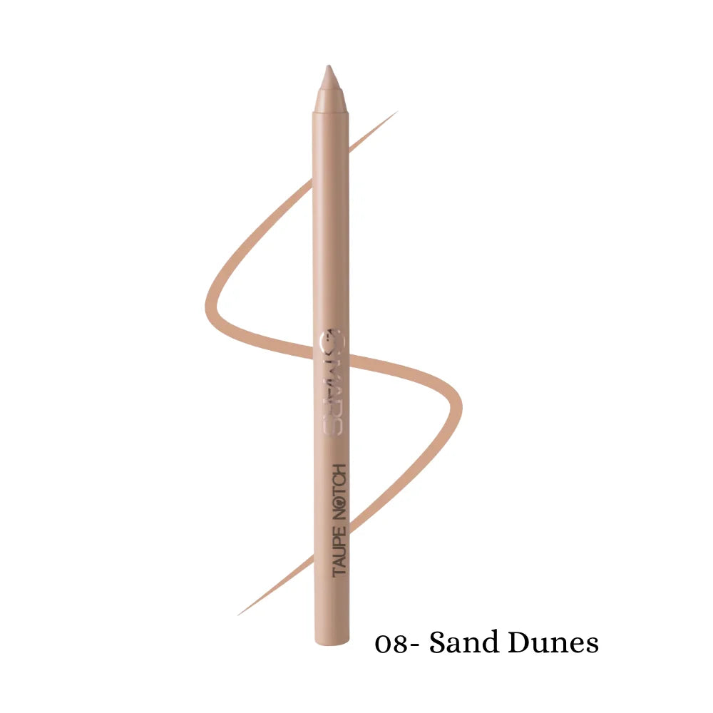 MARS Smooth Glide kajal pencil in beige, shade 08 Sand Dunes