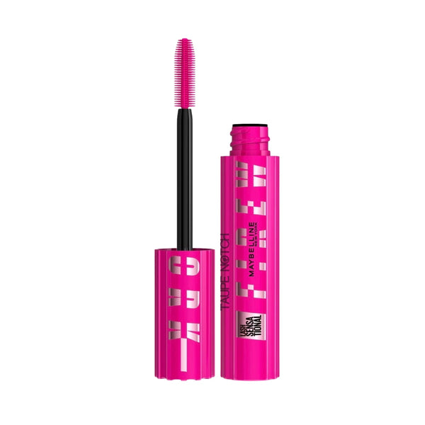 Maybelline Lash Sensational Firework washable mascara with black wand and pink tube