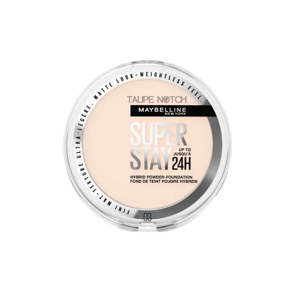 Hybrid powder foundation compact, shade 03, Taupe Notch