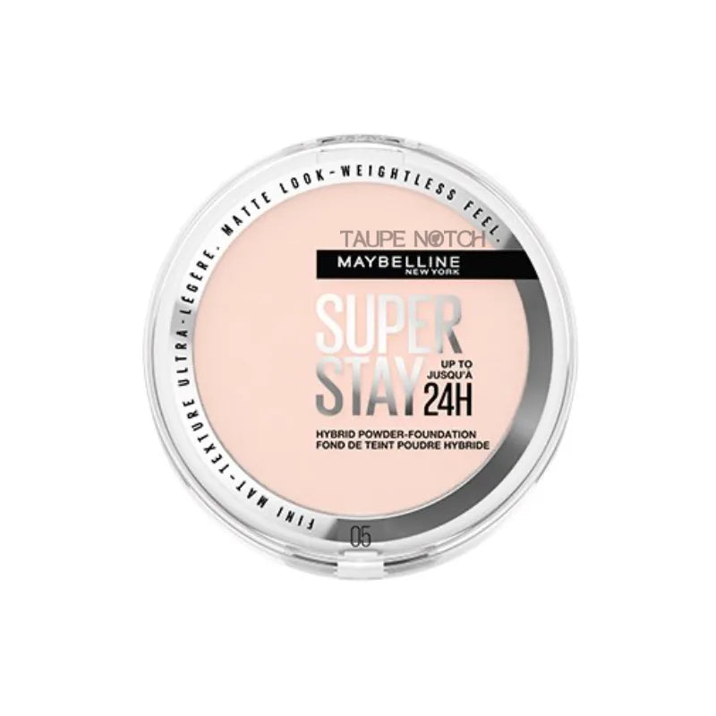 Hybrid powder foundation compact, shade 05, Taupe Notch