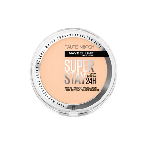 Hybrid powder foundation compact, shade 10, Taupe Notch