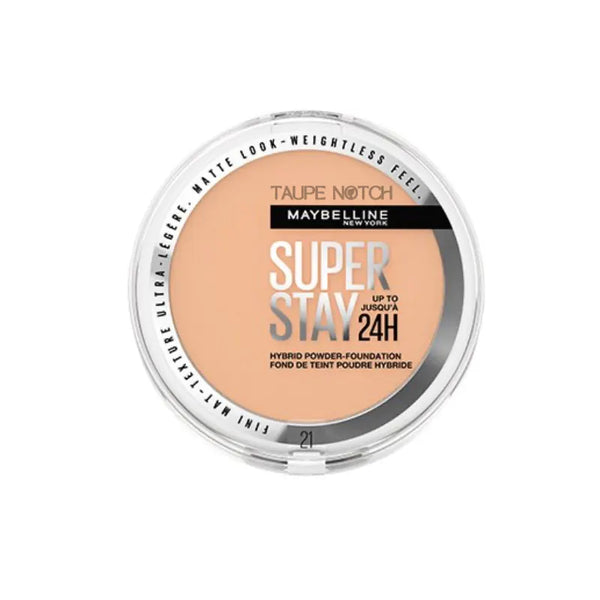 Hybrid powder foundation compact, shade 21, Taupe Notch