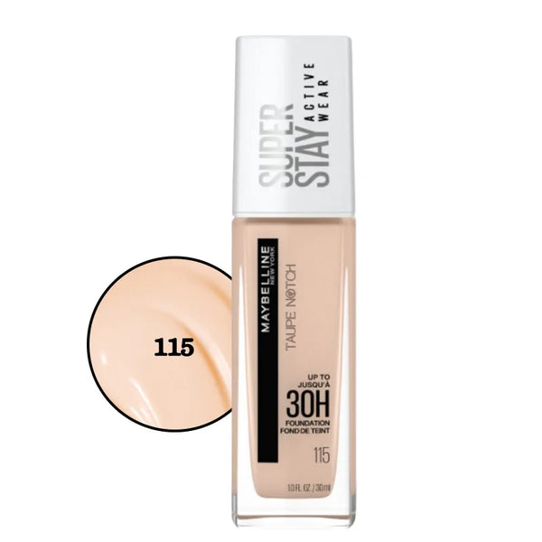 Maybelline Super Stay Longwear Liquid Foundation Up to 30HR Price in bangladesh , Maybelline super stay foundation, maybelline Superstay foundation shades, Maybelline foundation, Maybelline Superstay foundation in Bangladesh, 100% orginal products in bangladesh,authentic Makeup store in bangladesh, sephora in Bangladesh, taupe notch, Maybelline Superstay foundation 115