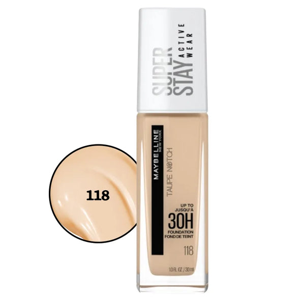Maybelline Super Stay Longwear Liquid Foundation Up to 30HR Price in bangladesh , Maybelline super stay foundation, maybelline Superstay foundation shades, Maybelline foundation, Maybelline Superstay foundation in Bangladesh, 100% orginal products in bangladesh,authentic Makeup store in bangladesh, sephora in Bangladesh, taupe notch, Maybelline Superstay foundation 118