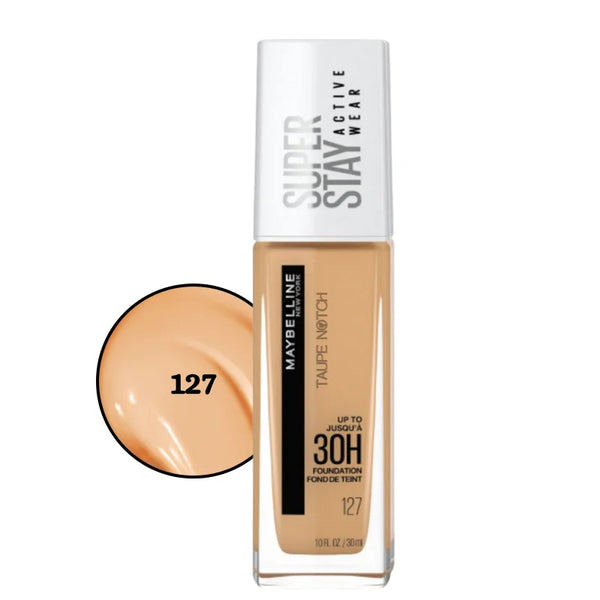 Maybelline Super Stay Longwear Liquid Foundation Up to 30HR Price in bangladesh , Maybelline super stay foundation, maybelline Superstay foundation shades, Maybelline foundation, Maybelline Superstay foundation in Bangladesh, 100% orginal products in bangladesh,authentic Makeup store in bangladesh, sephora in Bangladesh, taupe notch, Maybelline Superstay foundation 127